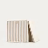 HOMLA LINETA Aufbewahrungsboxen in beige gestreift 2 Stk. / Produktbild-Vorschau 2