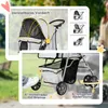 PawHut Kočárek pro psy Dog Buggy Pet Dog Buggy Kočárek Náhled obrázku produktu 6
