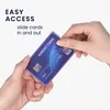 kwmobile 10x Kreditkarten Karten Schutzhülle - 10er Set Produktbild-Vorschau 8
