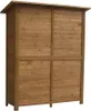 Gartenschrank "Espacio" - 140 x 49 x 162 cm - Braun Produktbild-Vorschau 4