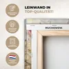 MuchoWow® - Leinwandbilder - Baum - Blau - Gold - Abstrakt Produktbild-Vorschau 3