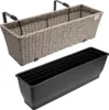 2x Bac à fleurs 11 litres support de montage intérieur Voir les images du produit 1