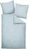 A set of bedding, including a duvet cover and two pillowcases, laid out flat against a white background. Voir les images du produit