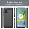 Moto E13 Hülle, Carbon-Faser TPU Silikon Stoßfest Produktbild-Vorschau 2