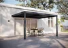 Pergola addossata in alluminio "Windsor" - Grigio antracite Anteprima dell’immagine prodotto 2