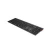 A black keyboard is shown from a diagonal angle against a white background. Podgląd zdjęcia produktu