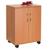 DURABLE Mobiletto multifunzione 74/53 con ante, Marrone, Anteprima dell’immagine prodotto 11