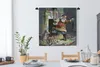 MuchoWow® Wandteppich Wandbehang Retro-Weihnachtsmann - Produktbild-Vorschau 3