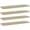 vidaXL Planches de bibliothèque 4 pcs. chêne Sonoma Voir les images du produit 6