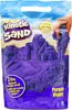 A bag of purple kinetic sand with a castle illustration. Voir les images du produit