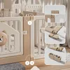Baby Home Krabbel Zaun Schaukel Rutsche Spielplatz Produktbild-Vorschau 2