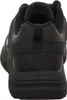 The back view of a black Skechers shoe. Anteprima dell’immagine prodotto