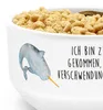 Mr. & Mrs. Panda Schüssel Narwal - Weiß - Geschenk, Produktbild-Vorschau 5