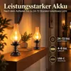Akku Tischlampe kabellos, Retro Tischleuchte mit Produktbild-Vorschau 6