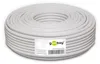 A coil of white cable on a white and gray background. Anteprima dell’immagine prodotto