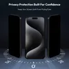 2-pak iPhone 15 Pro Max Privacy Szkło ochronne na ekran - Podgląd zdjęcia produktu 2