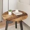 vidaXL Deska stolu z recyklovaného dřeva, Ø 50 x 1,5 cm, Náhled obrázku produktu 4