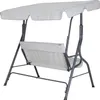 Balancelle de Jardin Hollywood Gris 140x112x150 cm Voir les images du produit 4