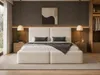 Emlar Polsterbett Estelle 200x200 cm - Designerbett mit Produktbild-Vorschau 2