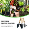 3 Stück Mini Gartenwerkzeug Set, Gartenschaufel Klein Produktbild-Vorschau 4