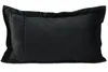 2-Set SAMT KISSENBEZUG mit Stehsaum 40x60cm SCHWARZ Produktbild-Vorschau 2