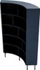 Horn Eckregal / Bücherregal / Hoches Regal In Bogenform / Produktbild-Vorschau 3