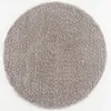 Teppich PORTO 1572 LIGHT GRAY 120x120 RUND Produktbild-Vorschau 3