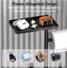 Toilettenpapierhalter mit Tablett,WC-Bürste,WC-Garnitur 4 Produktbild-Vorschau 4