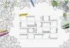 SIGEL HO580 Schreibtischunterlage Adult Coloring ohne Voir les images du produit 1