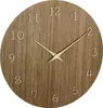 Analoge Wanduhr aus Holz 60.3072 Quarzuhr 298 mm Produktbild-Vorschau 3