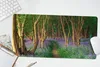 MuchoWow® Mauspad Mousepad Wald - Weg - Blumen 60x30 cm - Produktbild-Vorschau 5