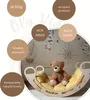 Montessori houpačka s polštářem (v žluté barvě), přírodní, Náhled obrázku produktu 6
