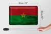 Blechschild Flagge Burkina Fasos 30x20cm Burkina Faso Rost Produktbild-Vorschau 5