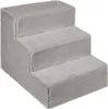 Psí schody pro malé psy 30 cm vysoké šedé - žebřík 3 Náhled obrázku produktu 1