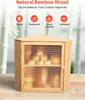 VEVOR Eck-Brotkasten doppellagiger Brotbehälter Brotbox Produktbild-Vorschau 4