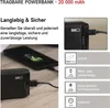 Powerbank EMOS Alpha2 20, 20 000 mAh, 10 W, schwarz Produktbild-Vorschau