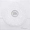 Kommunioneinladungen mit Ornament, weiß (1 Packung / 10 Produktbild-Vorschau 1