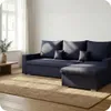 KomfortWelt24 Ecksofa mit Schlaffunktion und praktischem Produktbild-Vorschau 2