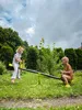 Detská váhadlová hojdačka Deluxe – Záhradná preklápacia Náhľad obrázku produktu 5