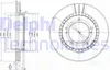2x DELPHI Bremsscheibe BG3587 für SUZUKI Grand Vitara I SUV Produktbild-Vorschau 1