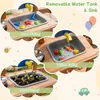 COSTWAY, cucina da esterno per bambini, ideale per bambini Anteprima dell’immagine prodotto 6