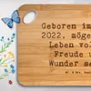 Mr. & Mrs. Panda Frühstücksbrett Spruch 2022 Geburtstag - Produktbild-Vorschau 3