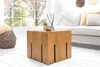 riess-ambiente Beistelltisch CASTLE 45cm braun honey finish Produktbild-Vorschau 5