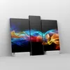 Bild auf Leinwand - Leinwandbild - Abstrakt luft bunt figur Produktbild-Vorschau 4