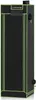 A tall, narrow grow tent with black fabric and green trim, standing upright against a white background. Náhled obrázku produktu