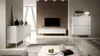 Selsey Bemmi - Mobile TV, bianco con struttura in metallo Anteprima dell’immagine prodotto 3