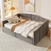 STILVORA Polsterbett 140×200 mit Lattenrost und Produktbild-Vorschau 4