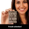LANOLU Kühlschrankmagnete lustig- Rentner Frau arbeiten - Produktbild-Vorschau 3