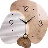 SensaHome Wanduhr Madrid – s Japandi-Design – organische Produktbild-Vorschau 4