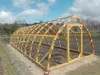 Jardin Dream Serre en bois 3.5x8M avec film d'étanchéité. Voir les images du produit 1